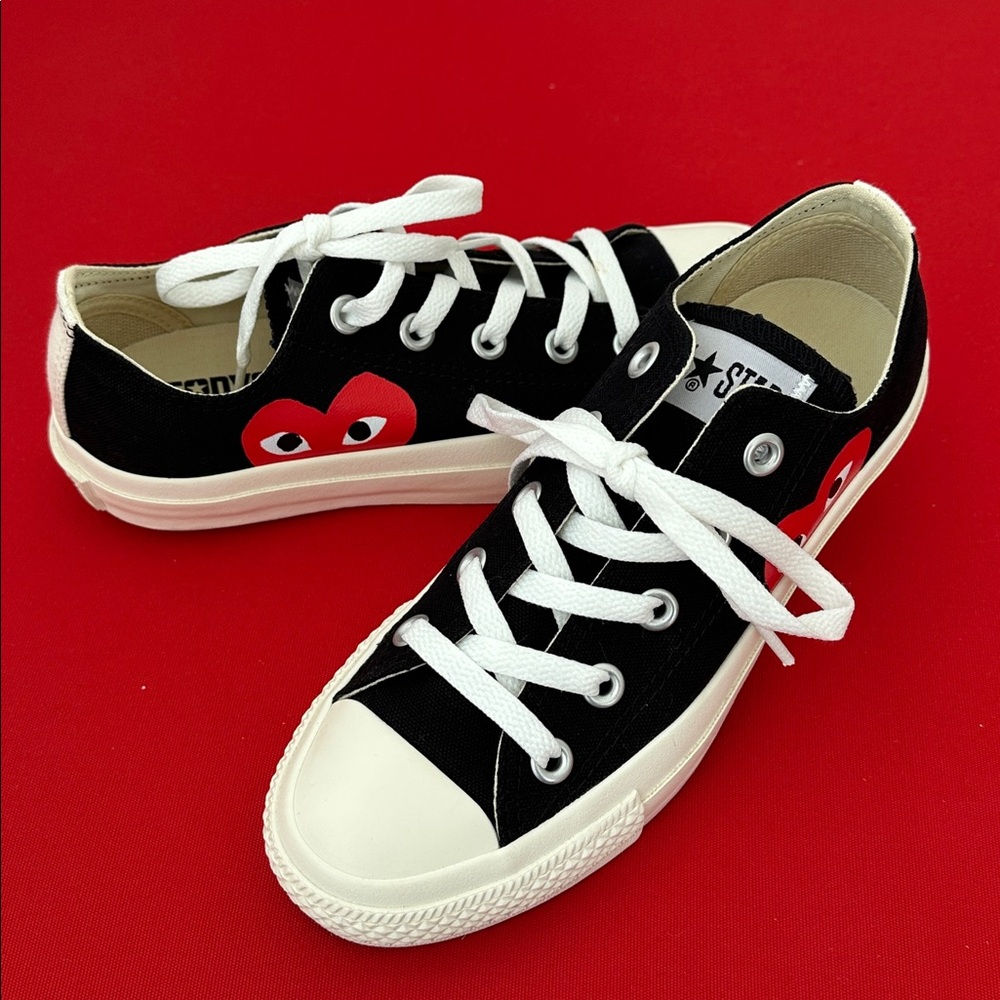 NEW COMME des GARCONS Converse All Star, Unisex, women or kids - Picture 2 of 7